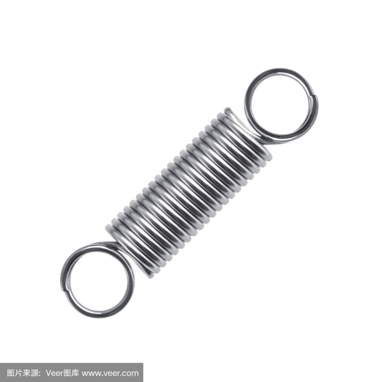 Extension springs are helical wound coils with hook, loops.